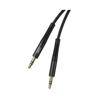 Audio-Kabel USB-C / 3.5mm - 3.5mm XO Design NB178B, 1m, Schwarz