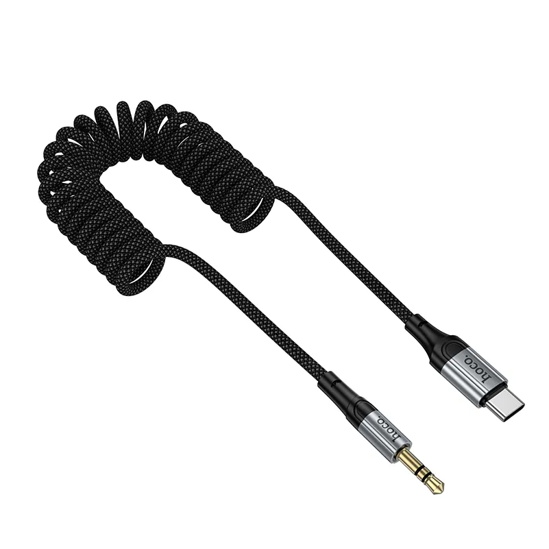 Audio-Kabel USB-C - 3,5mm HOCO UPA33B, 1,5m, Schwarz