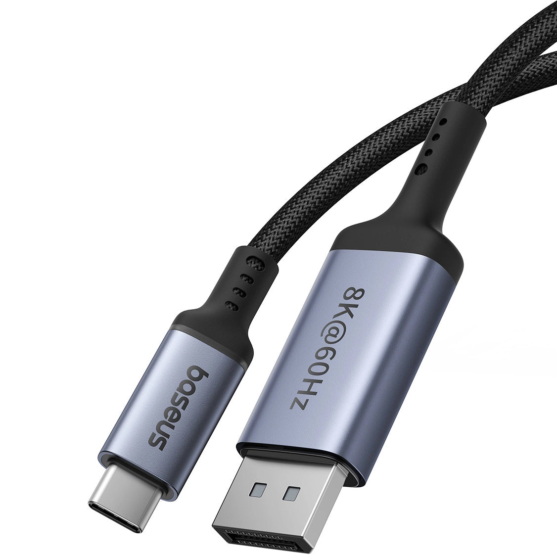Cablu Audio si Video USB-C - DisplayPort Baseus Ultra Clarity, 8K, 2m, Negru B0063370D111-01