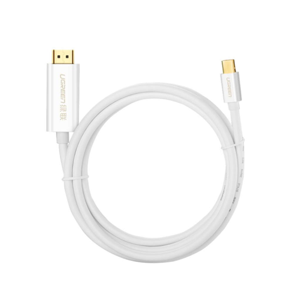 Câble Audio et Vidéo USB-C - HDMI UGREEN MM121, 1.5m, Blanc