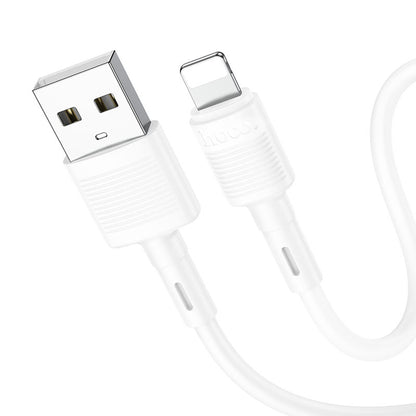 Câble de Données et de Charge USB-A - Lightning HOCO X83 Victory, 18W, 1m, Blanc