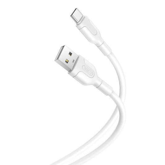 Daten- und Ladekabel USB-A - USB-C XO Design NB212, 18W, 1m, Weiß