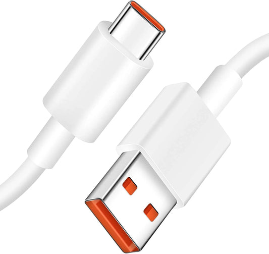 USB-A - USB-C Daten- und Ladekabel Xiaomi, 120W, 1m, Weiß BHR6032GL