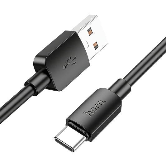 Daten- und Ladekabel USB-A - USB-C HOCO X96, 27W, 0,25m, Schwarz