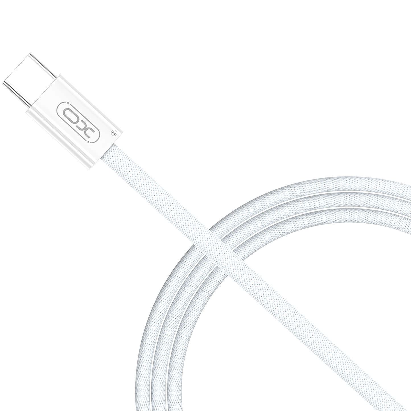 Daten- und Ladekabel USB-C - USB-C XO Design NB-Q260A, 60W, 1m, Weiß
