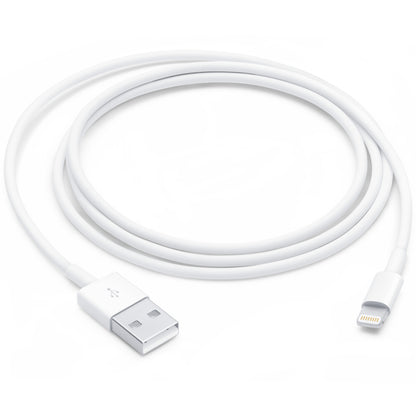 Câble de Données et de Charge USB-A - Lightning Apple A1480, 18W, 1m, Blanc MUQW3ZM/A