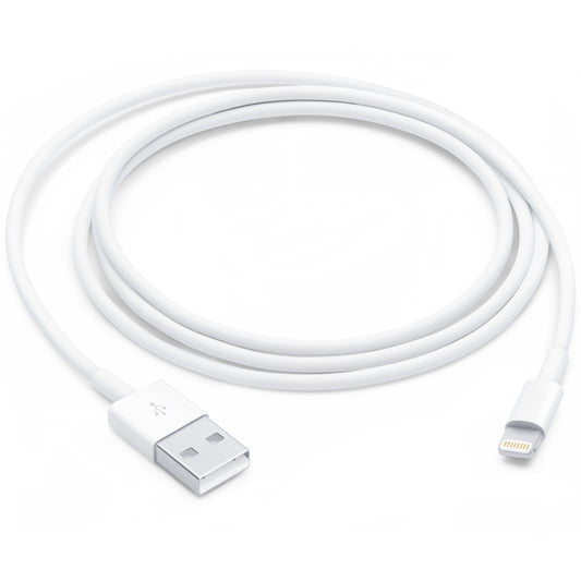 Câble de Données et de Charge USB-A - Lightning Apple A1480, 18W, 1m, Blanc MUQW3ZM/A
