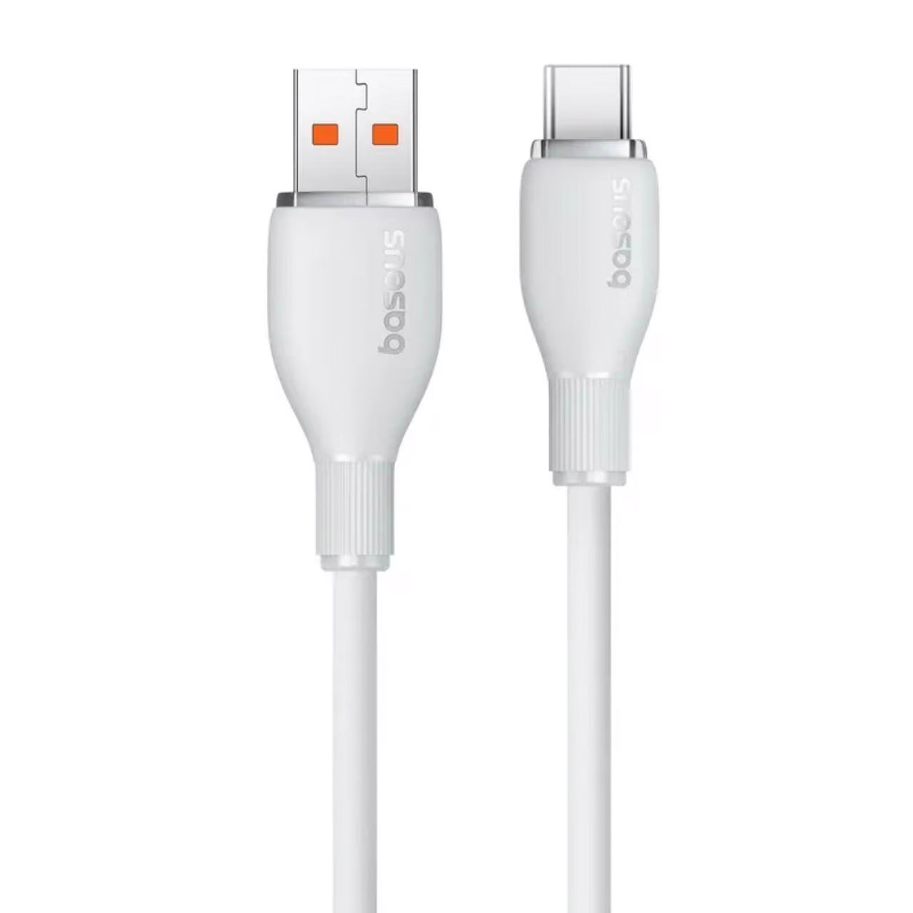 USB-A to USB-C Baseus Pudding Data and Charging Cable, 100W, 2m, White P10355703221-01