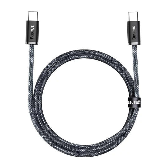 Cablu Date si Incarcare USB-C - USB-C Baseus Dynamic Series, 100W, 1m, Gri CALD000216