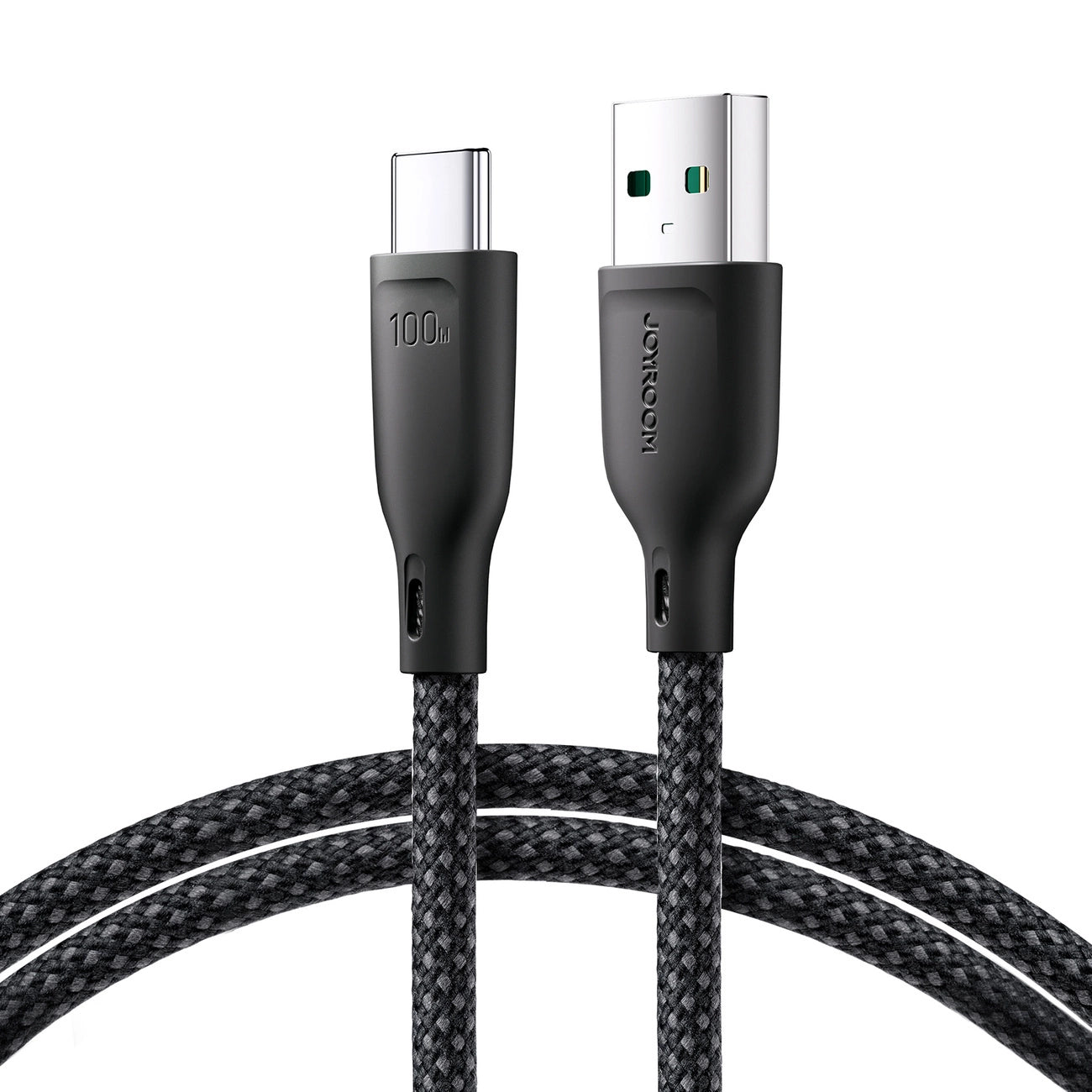 USB-A - USB-C Daten- und Ladekabel Joyroom Multi-Color S-A34, 100W, 1m, Schwarz