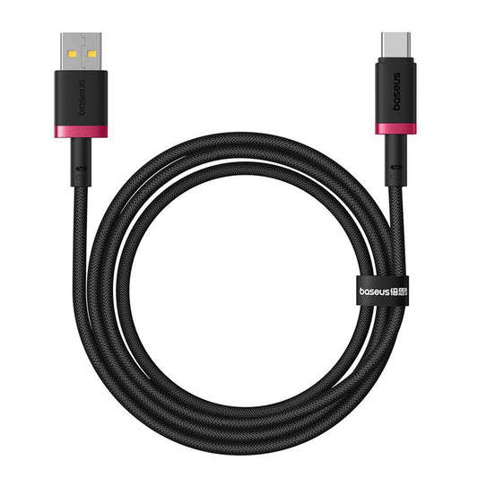 Daten- und Ladekabel USB-A - USB-C Baseus Dura Series, 60W, 2m, Rot P10377802U01-03