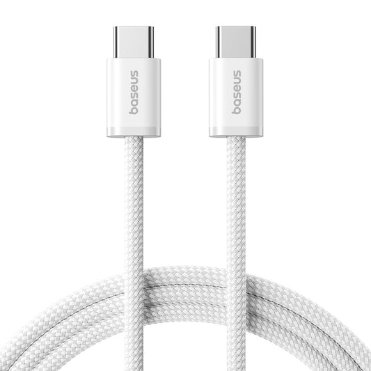 Câble de Données et de Charge USB-C - USB-C Baseus Dynamic 4 Series, 100W, 1m, Blanc P10381400211-00