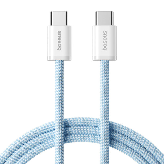 Câble de Données et de Charge USB-C - USB-C Baseus Dynamic 4 Series, 100W, 1m, Bleu P10381400311-00