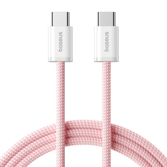 Câble de Données et de Charge USB-C - USB-C Baseus Dynamic 4 Series, 100W, 1m, Rose P10381400411-00