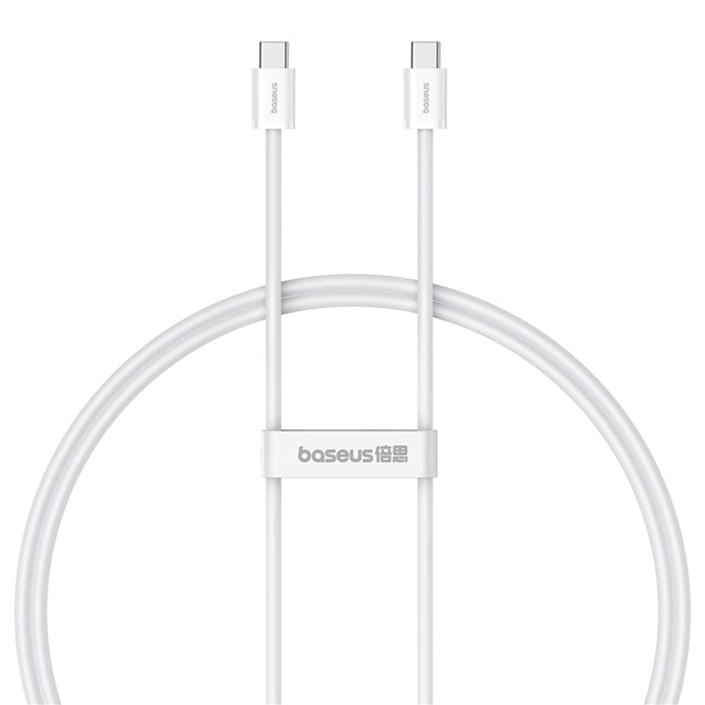 Câble de Données et de Charge USB-C - USB-C Baseus Superior Series 2, 30W, 2m, Blanc P10365200211-01