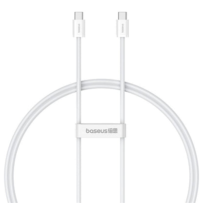Câble de Données et de Charge USB-C - USB-C Baseus Superior Series 2, 30W, 1m, Blanc P10365200211-00