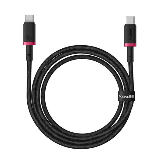 Câble de Données et de Charge USB-C - USB-C Baseus Dura Series, 100W, 2m, Rouge P10377803U01-02
