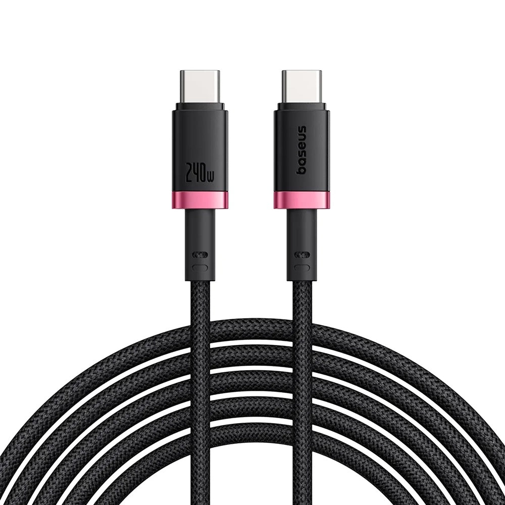 Câble de Données et de Charge USB-C - USB-C Baseus Dura Series, 240W, 1m, Rouge P10377803U03-01