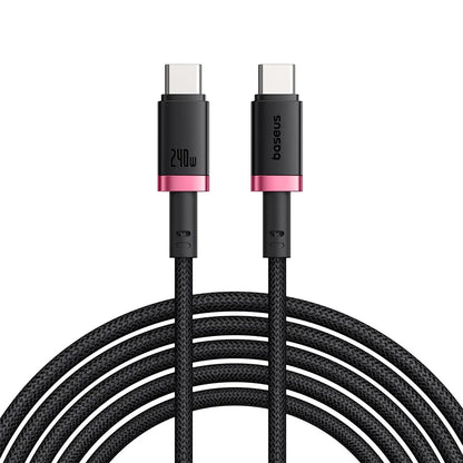 Câble de Données et de Charge USB-C - USB-C Baseus Dura Series, 240W, 1m, Rouge P10377803U03-01