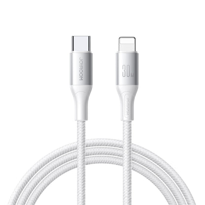 USB-C - Lightning Lade- und Datenkabel Joyroom S-A28 Flash, 30W, 1m, Weiß