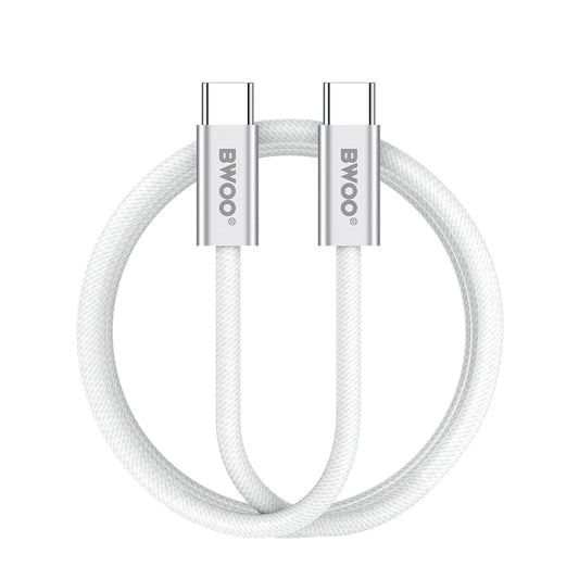 USB-C Data and Charging Cable - USB-C BWOO BO-X317C, 240W, 1m, White