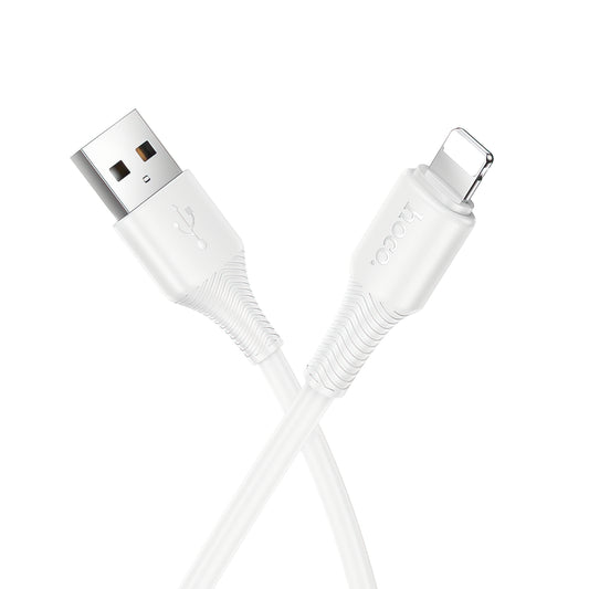 Daten- und Ladekabel USB-A - Lightning HOCO X120, 18W, 1m, Weiß