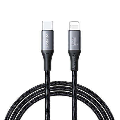 Câble de Données et de Charge USB-C - Lightning Joyroom S-A28 Flash, 30W, 2m, Noir