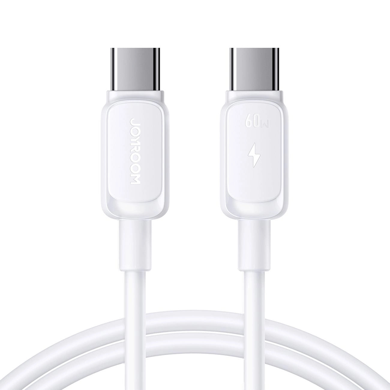 USB-C Daten- und Ladekabel - USB-C Joyroom S-A14, 60W, 1.2m, Weiß