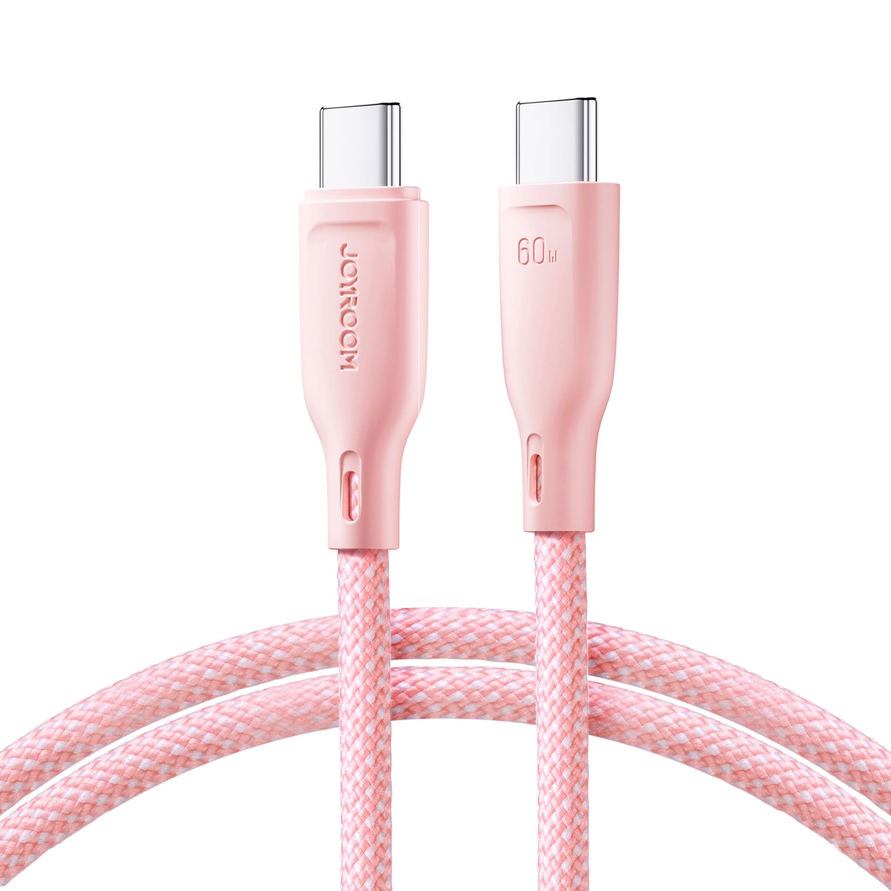 USB-C Daten- und Ladekabel - USB-C Joyroom S-A34, 60W, 1m, Rosa