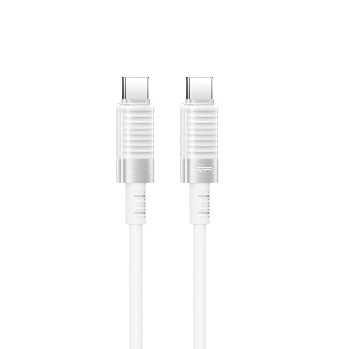Câble de Données et de Charge USB-C - USB-C XO Design NB-Q282B, 60W, 1m, Blanc