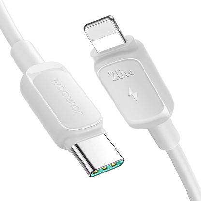Câble de Données et de Charge USB-C - Lightning Joyroom S-A14, 30W, 1.2m, Blanc