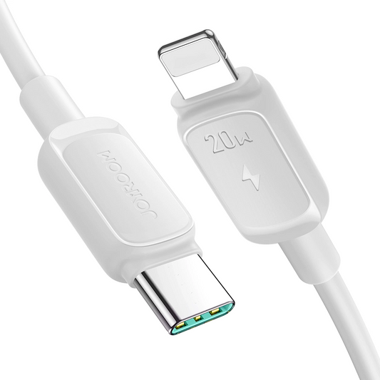 USB-C - Lightning Lade- und Datenkabel Joyroom S-A14, 30W, 1.2m, Weiß