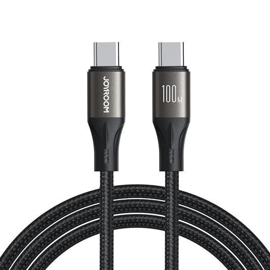USB-C Daten- und Ladekabel - USB-C Joyroom S-A25 Light-Speed, 100W, 1.2m, Schwarz