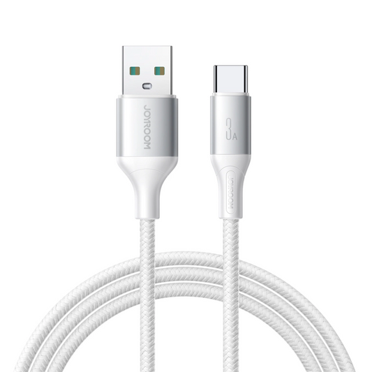 Câble de Données et de Charge USB-A - USB-C Joyroom S-A28 Flash, 18W, 1m, Blanc
