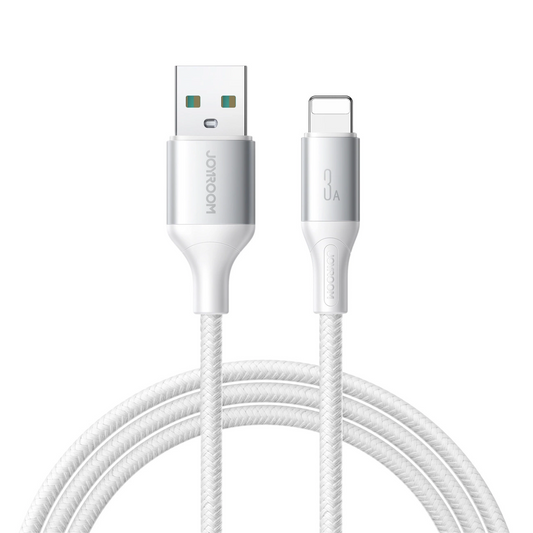 Câble de Données et de Charge USB-A - Lightning Joyroom S-A28 Flash, 18W, 1m, Blanc