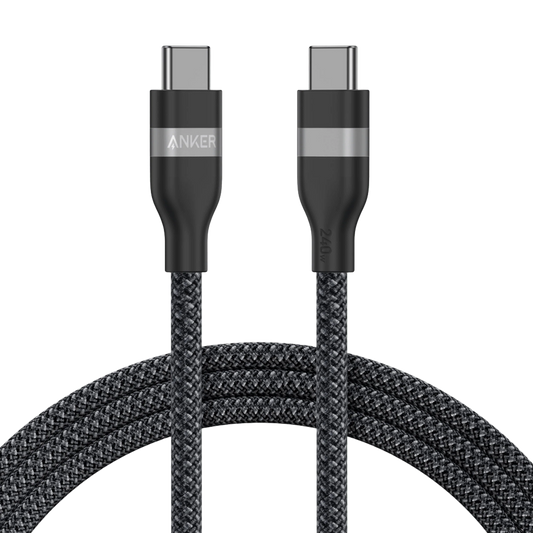 USB-C Daten- und Ladekabel - USB-C Anker, 240W, 1.8m, Schwarz A82E2H12