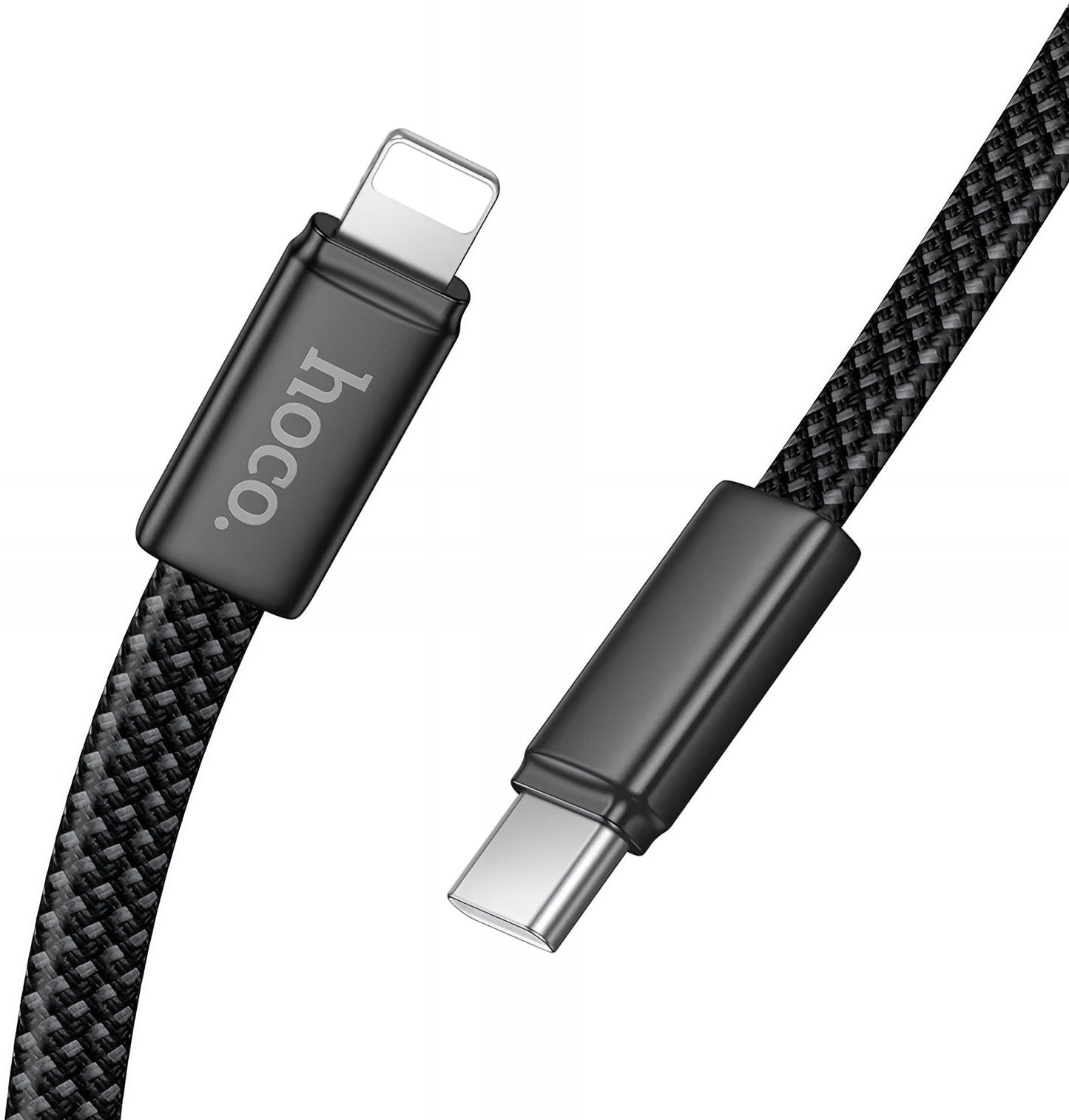 USB-C - Lightning Daten- und Ladekabel HOCO X125, 30W, 1m, Schwarz