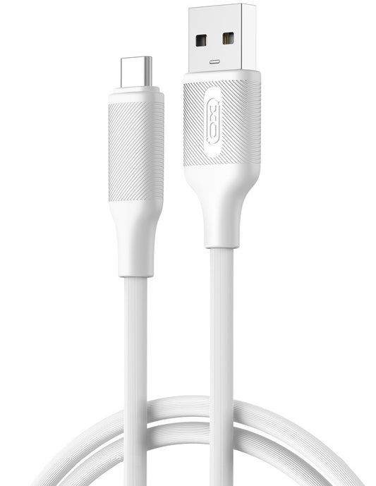 Câble de Données et de Charge USB-A - USB-C XO Design NB265, 18W, 1m, Blanc