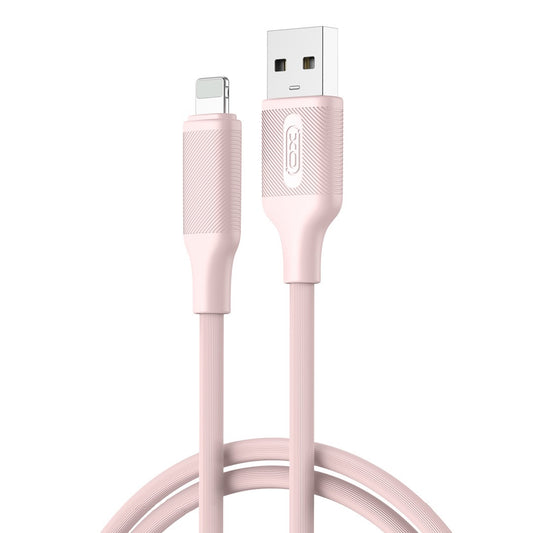 Câble de Données et de Charge USB-A - Lightning XO Design NB265, 12W, 1m, Rose