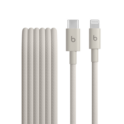 Câble de Données et de Charge USB-C - Lightning Beats, 1.5m, Beige MDGL4ZM/A
