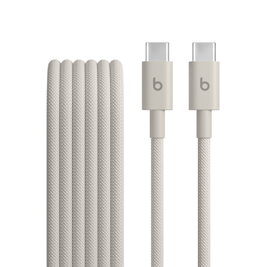 USB-C - USB-C Beats Daten- und Ladekabel, 1,5m, Beige MDGD4ZM/A