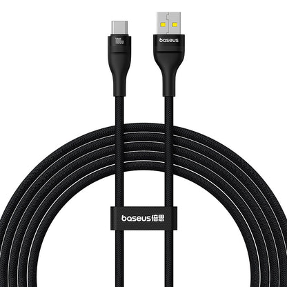 Câble de données et de charge USB-A - USB-C Baseus Flash Series II, 100W, 2m, Noir P10311804111-01