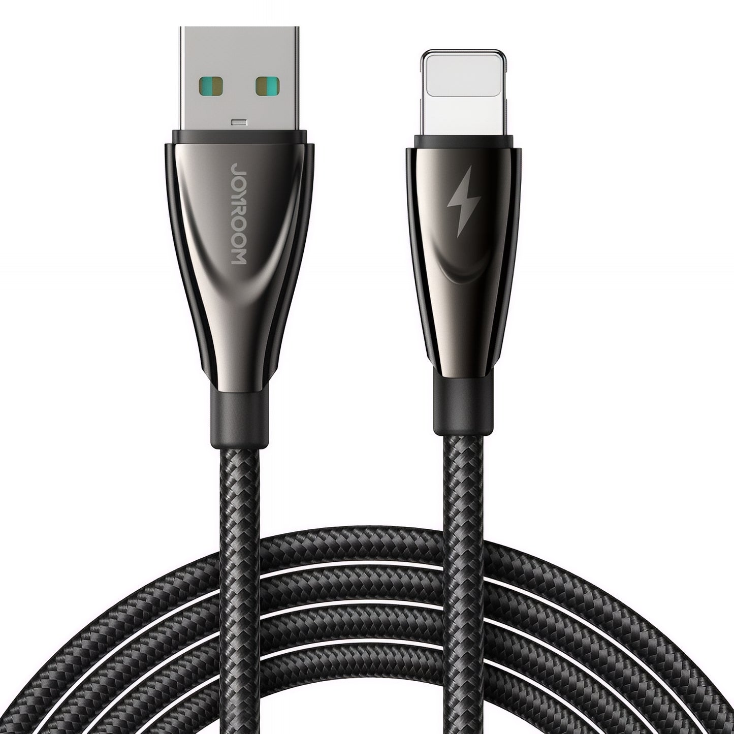 Câble de données et de charge USB-A - Lightning Joyroom SA31-AL3, 18W, 1,2m, Noir