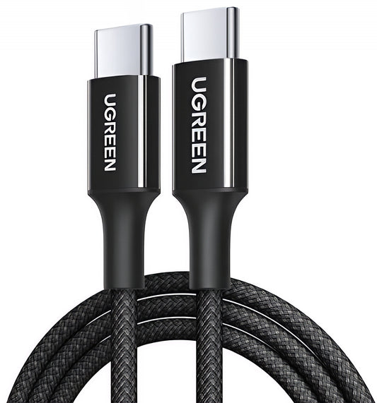 Câble de données et de charge USB-C - USB-C UGREEN L502, 100W, 2m, Noir