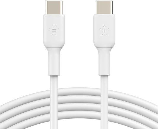 Daten- und Ladekabel USB-C - USB-C Belkin BoostCharge, 60W, 1m, Weiß CAB003bt1MWH