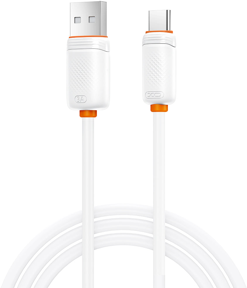 Daten- und Ladekabel USB-A - USB-C XO Design NB302, 18W, 1m, Weiß