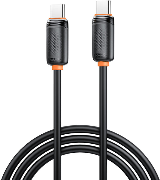 Câble de données et de charge USB-C - USB-C XO Design NB-Q302B, 60W, 1m, Noir