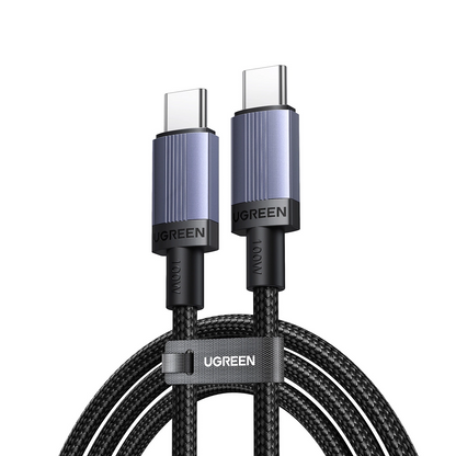 Câble de Données et de Charge USB-C - USB-C UGREEN, 100W, 1m, Noir