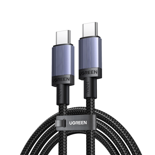 Câble de Données et de Charge USB-C - USB-C UGREEN, 100W, 1m, Noir
