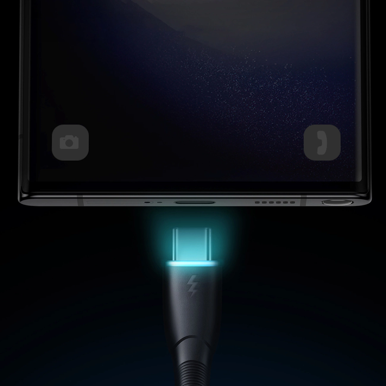 Câble de Données et de Charge USB-A - USB-C Joyroom S-A32, 18W, 1m, Noir